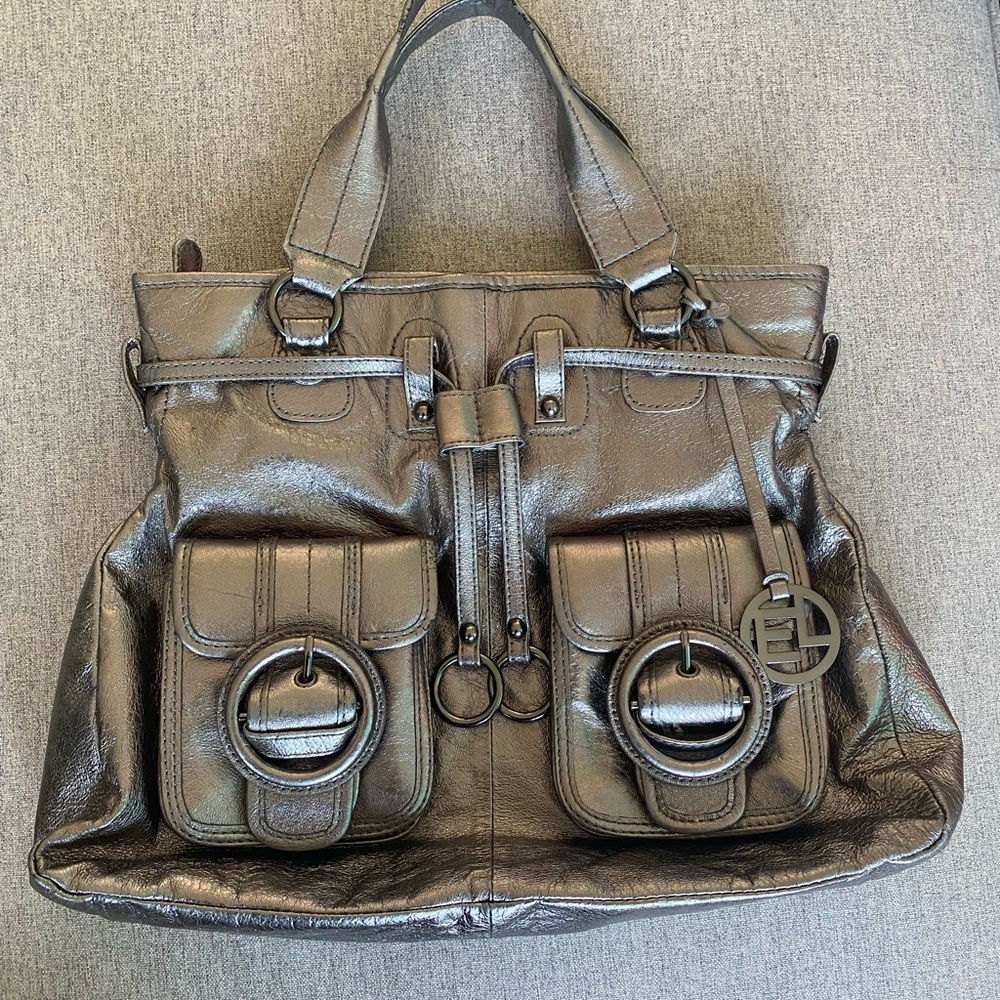Elliott Lucca Metallic Tote Bag